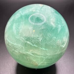 Pretty Pastel Green Fluorite Sphere